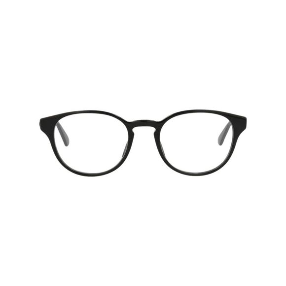 Gucci Round-Frame Acetate Optical Frames Black Unisex-Adult - Picture 1 of 6